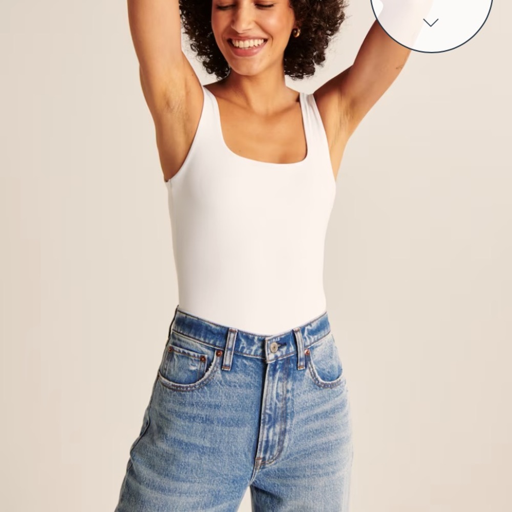 Abercrombie Seamless Fabric Tank Bodysuit